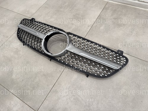 Решітка радіатора DIAMOND Mercedes Benz Vito W639 2003-2009