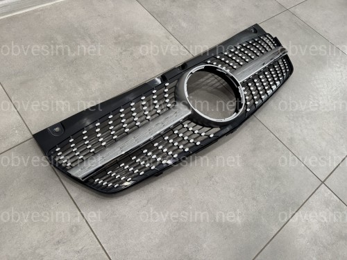 Решітка радіатора DIAMOND Mercedes Benz Vito W639 2010-2015
