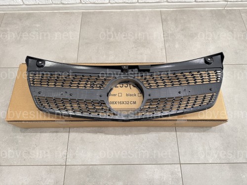 Решітка радіатора DIAMOND Mercedes Benz Vito W639 2010-2015