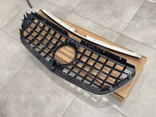 Решітка радіатора GT BLACK Mercedes Benz Vito W447 2014-2019