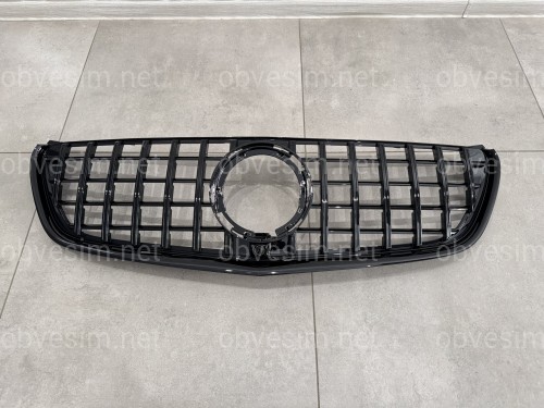 Решітка радіатора GT BLACK Mercedes Benz V-class W447 2020-2023 ДЛЯ AMG
