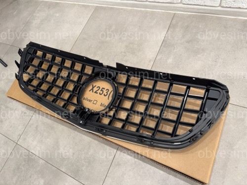Решітка радіатора GT BLACK Mercedes Benz V-class W447 2020-2023 ДЛЯ AMG