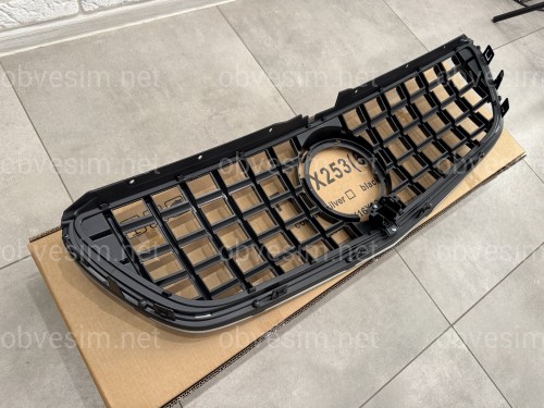 Решітка радіатора GT BLACK Mercedes Benz V-class W447 2020-2023 ДЛЯ AMG