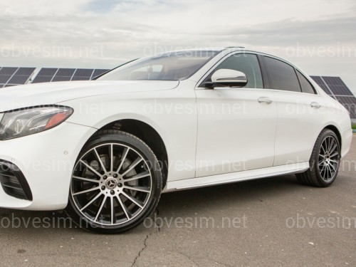 Пороги AMG Mercedes E-Class W213 2016-2023