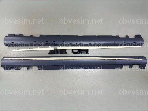 Пороги AMG Mercedes E-Class W213 2016-2023