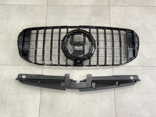 Решітка радіатора GT BLACK Mercedes GLS Class X167 2019-2022