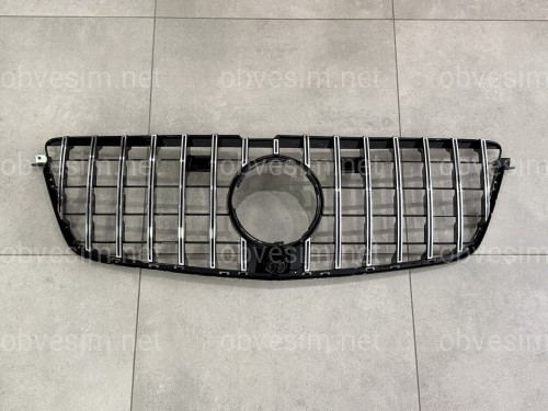 Решітка радіатора GT CROME Mercedes-Benz GL class X166 2012-2015 ДЛЯ AMG