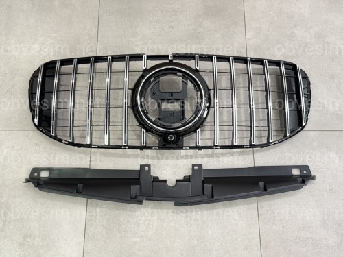 Решетка радиатора GT CHROME Mercedes GLS Class X167 2019-2022