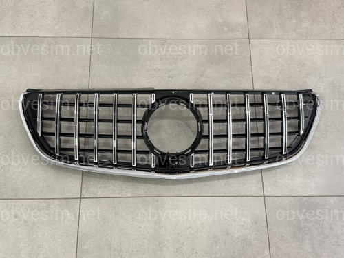 Решітка радіатора GT CHROME Mercedes Benz V-class W447 2014-2019 ДЛЯ AMG І ЗВИЧАЙНОГО