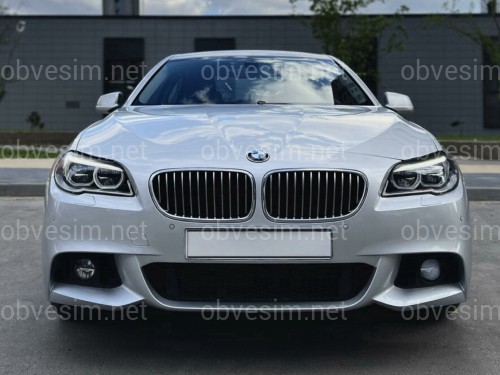 Передній бампер у зборі M Paket LCI 2013+ для BMW 5 Series F10 F11 2010-2016 ПІД ПАРКТРОННИКИ