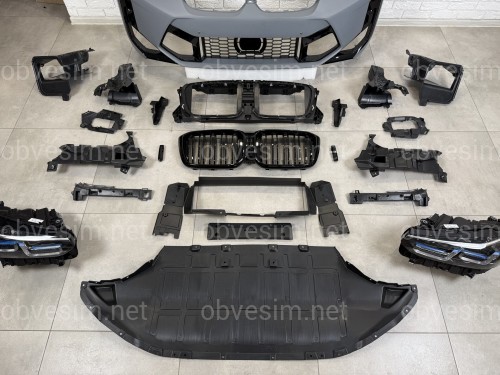 Рестайлінг комплект обвісу X4M F98 2022+ для BMW X4 G02 F98 2018-2021