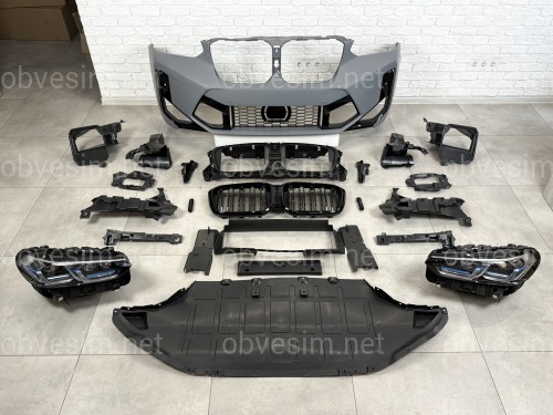 Рестайлінг комплект обвісу X4M F98 2022+ для BMW X4 G02 F98 2018-2021