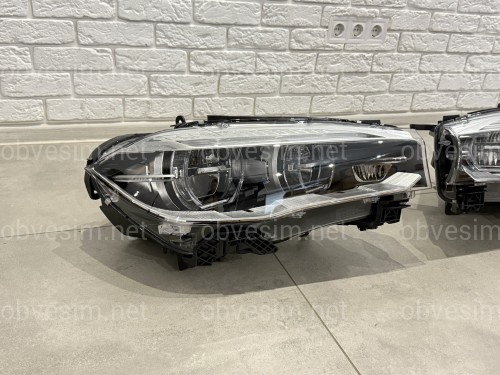 Фари Full LED BMW X5 F15 / X6 F16 2013-2018 комплетні з блоками 2шт., АПГРЕЙД КСЕНОН У LED