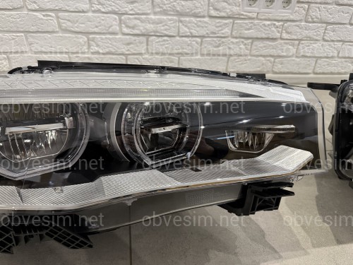 Фари Full LED BMW X5 F15 / X6 F16 2013-2018 комплетні з блоками 2шт., АПГРЕЙД КСЕНОН У LED