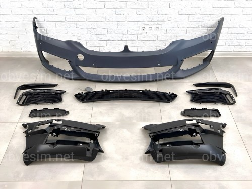 Бампер передній M Paket BMW 5 Series G30 G31 2017-2020 ДЛЯ АВТО БЕЗ DRL