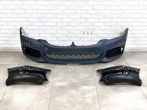 Бампер передній M Paket BMW 5 Series G30 G31 2017-2020 ДЛЯ АВТО БЕЗ DRL