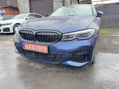 Передній бампер M paket BMW 3 series G20 G21 2019-2022