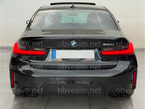 Комплект обвісу M paket LCI BMW 3 series G20 2023+ (передній / задній бампер, пороги, насадки на труби)