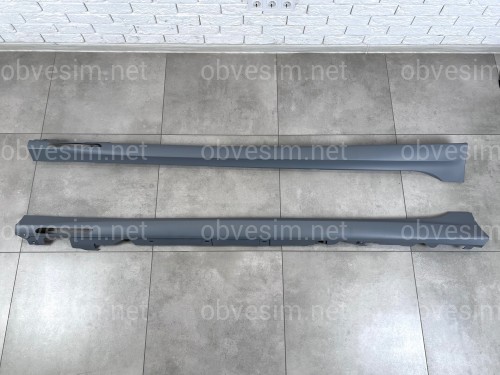 Комплект обвісу M paket LCI BMW 3 series G20 2023+ (передній / задній бампер, пороги, насадки на труби)
