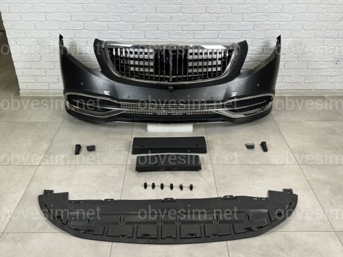 Обвіс Maybach (передній / задній бампер, решітка) Mercedes V Class Vito Metris W447 2014-2023