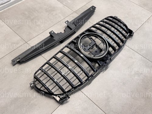 Решітка радіатора GT CHROME Mercedes GLE-Class V167 2019-2022 ЗВИЧАЙНИЙ НЕ AMG