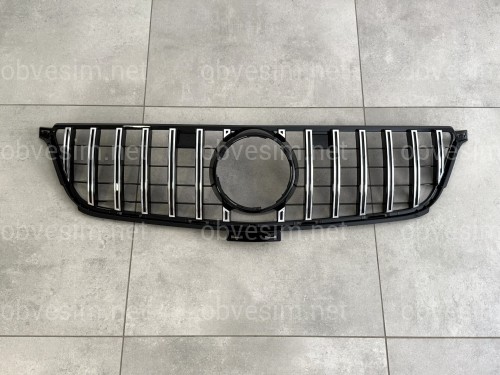 Решітка радіатора GT CHROMEMercedes ML-class W166 2012-2015