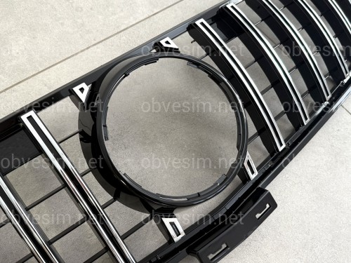 Решітка радіатора GT CHROMEMercedes ML-class W166 2012-2015