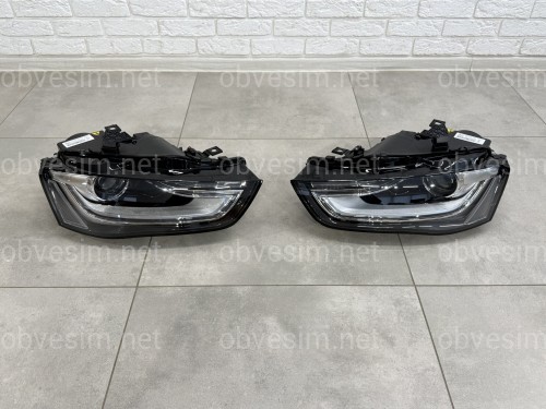 Фари для AUDI A4 B8 2012-2015 2шт. комплектні з блоками