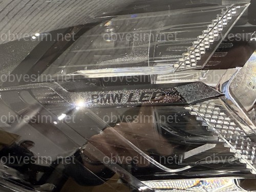 Фари Shadow Line Adaptive LED LCI рестайлінг для BMW X3 G01 F97 / X4 G02 F98 2021-2024 2шт. комплектні з блоками