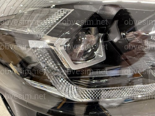 Фари Shadow Line Adaptive LED LCI рестайлінг для BMW X3 G01 F97 / X4 G02 F98 2021-2024 2шт. комплектні з блоками