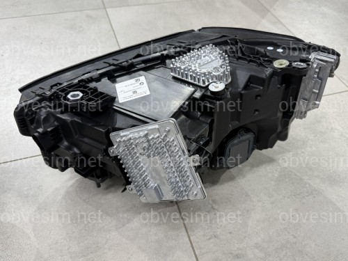 Фари Shadow Line Adaptive LED LCI рестайлінг для BMW X3 G01 F97 / X4 G02 F98 2021-2024 2шт. комплектні з блоками