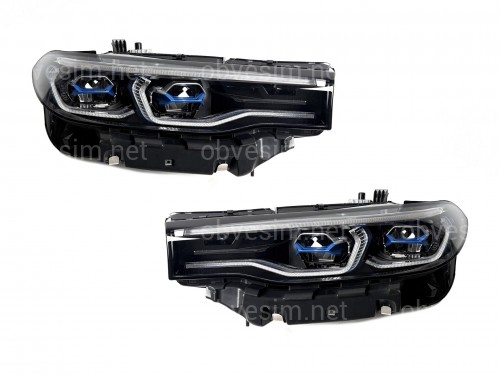 Фари LASER для BMW X7 G07 2019-2023 2шт., комплектні з блоками