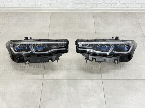 Фари LASER для BMW X7 G07 2019-2023 2шт., комплектні з блоками