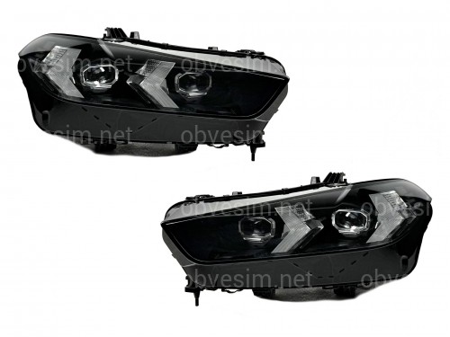 Фари Full LED LCI рестайлінг BMW X5 G05 X6 G06 2023+ 2шт., комплектні з блоками