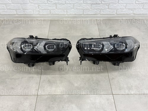 Фари Full LED LCI рестайлінг BMW X5 G05 X6 G06 2023+ 2шт., комплектні з блоками