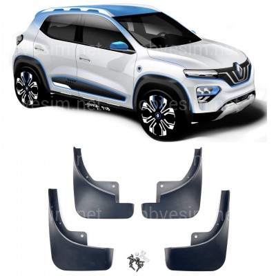 Бризковики Renault City K-ZE 2019+, комплект 4шт.
