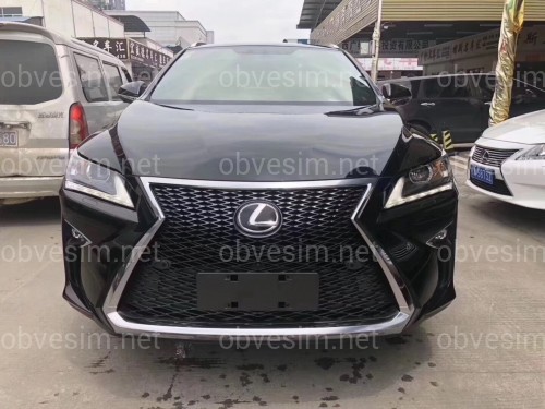 Хром рамка решітки (напівматовий як оригінал) Lexus RX 2015-2019  5312148130