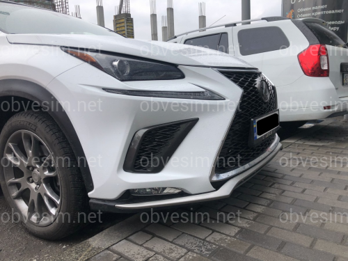 Бампер F-Sport рестайлінг 2018+ для Lexus NX 2014-2021