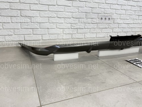 Спідниця обвіс заднього бампера F-Sport Lexus LX 570 2012-2015