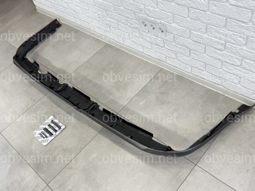 Спідниця обвіс заднього бампера F-Sport Lexus LX 570 2012-2015
