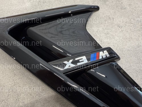 Зябра на крила X3M BMW X3 G01 2018-2024 2шт.