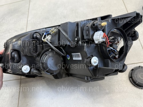 FULL LED BLACK фари Volkswagen Golf 7 2012-2016 у стилі рестайлінг 7.5