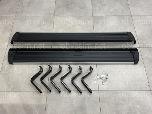 Пороги бічні OEM підніжки Mitsubishi L200 2015-