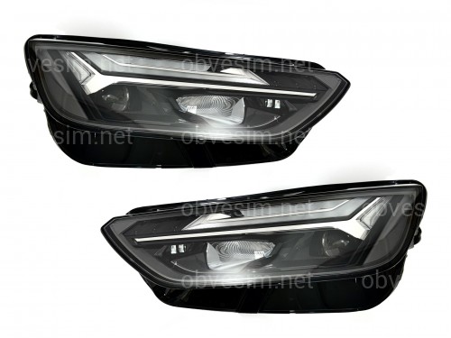 Фари LED для AUDI Q5  рестайлинг 2021-2024 2шт. комплектні з блоками