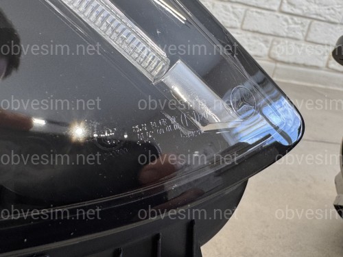 Фари Full LED рестайлінг 2019 для Mercedes C-Class W205 2013-2021 комплектні з блоками 2шт.