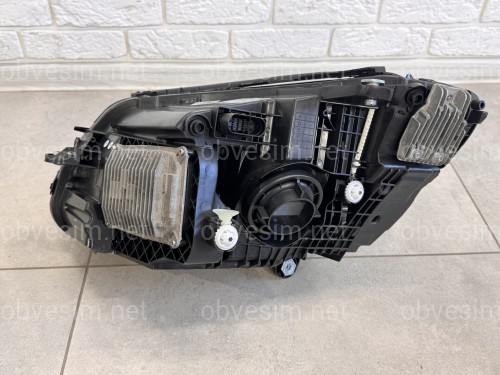 Фари Full LED рестайлінг 2019 для Mercedes C-Class W205 2013-2021 комплектні з блоками 2шт.