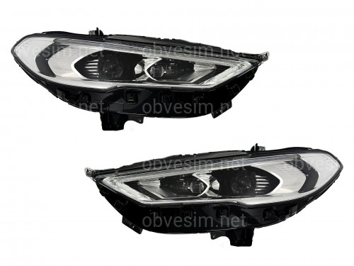 Передние LED фары для Ford Fusion USA / Mondeo 2017-2021
