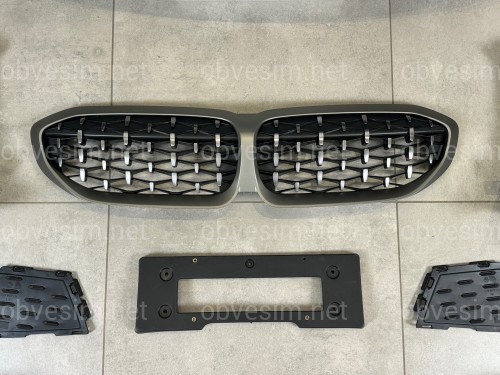 Передній бампер у зборі з ніздрями M 340i BMW 3 series G20 G21 2019-2022