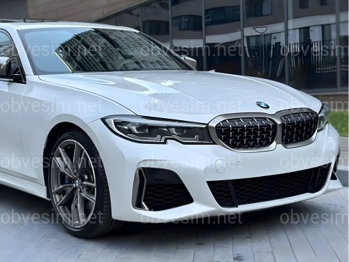Передній бампер у зборі з ніздрями M 340i BMW 3 series G20 G21 2019-2022