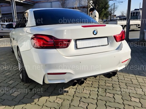 Задній бампер M4 стиль для BMW 4 series F32 F33 F36 2013-2020